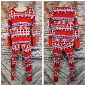 Victorias Secret Small Thermal Long Jane Top Leggings Fireside